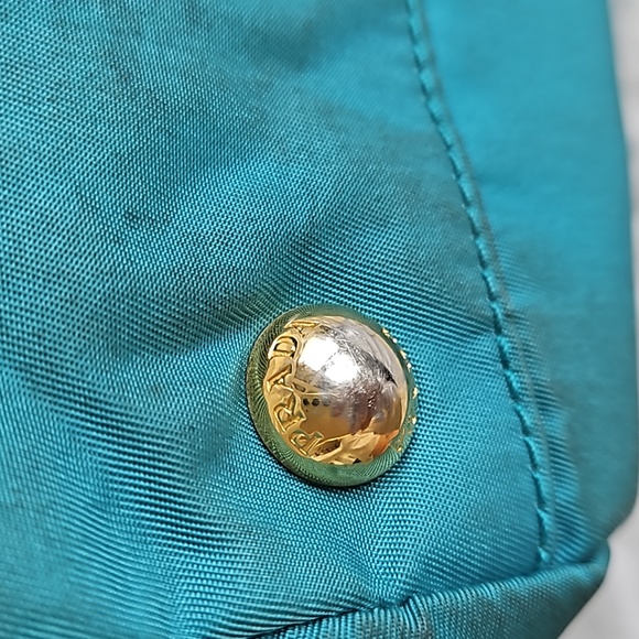 Prada Tessuto Nylon Turquoise Tote bag - Picture 13 of 13